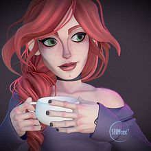 Barb in Javierbenver sytle!. 3D, 3D Character Design, 3D Modeling, and Character Design project by Susana Higuero - 09.02.2025