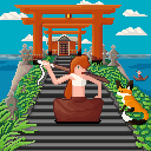 Diseño de Personaje. Un projet de Conception de personnages, Jeux vidéo, Pixel art , et Conception de jeux vidéo de mezequielfb - 02.09.2025