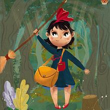 Projeto Kiki. Ilustração infantil, Ilustração digital, Pintura digital, e Álbum ilustrado projeto de thaisszardo - 03.09.2025