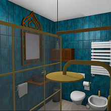 BAGNO Stile Etnico . % Rebecca Dallolio tarafından hazırlanan İç Mimarlık, İç Tasarım, Dekoras, on, İç Dekoras, on, Perakende Tasarımı, Ve Mekansal Tasarım projesi - 09.03.2025