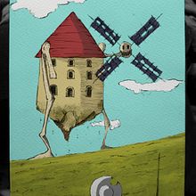 Don Quijote . Ilustração tradicional, Ilustração digital, e Desenho projeto de Bruno Vedia - 03.09.2025