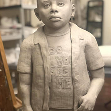 Portrait of Mekhi. Escultura projeto de bcbrown725 - 05.09.2025