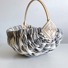 My basket . % Cristina Zani tarafından hazırlanan Sanat ve El Sanatları, İç Tasarım, Dekoras, on, El, af Sanatları, Ve Tekstil Tasarımı projesi - 09.05.2025