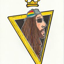 Alborosie: Le Roi. Ilustração tradicional projeto de Hugo Alves - 08.09.2025