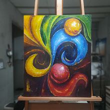 O Palhaço. Artes plásticas, e Pintura projeto de Tiago Sillos Padovani - 08.09.2025