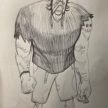 Final character design . Character Design, Drawing, Figure Drawing, and Sketching project by josueoteropedraza - 09.09.2025