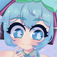 Miku x Cinnamoroll . % Lochan Whitely tarafından hazırlanan Dijital İllüstras, Ve on projesi - 09.10.2025