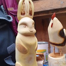 Wood carving. Artesanato projeto de david smith - 10.09.2025