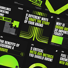 Insta Creative Carousels. Design gráfico, e Design para redes sociais projeto de Talha Bin Wasi - 10.09.2025