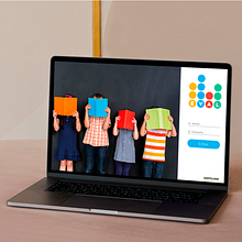 Pantalla de Inicio de Sesión. Plataforma EVAL . % Ester Arráez Medina tarafından hazırlanan Grafik Tasarım, UX / UI, Dijital Tasarım, Editör, al Tasarım, Web Tasarımı, U, gulama Tasarımı, Ve Mobil Tasarım projesi - 09.12.2025