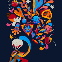 A Feira. Un proyecto de Ilustración digital, Pintura digital e Ilustración tradicional de Bruna Moreira - 12.09.2025