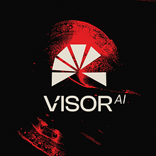 Visor AI logo. Un proyecto de Br, ing e Identidad, Diseño gráfico y Diseño de logotipos de Pelumi Okelade - 16.09.2025