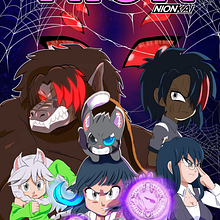 Manga nion. Un projet de Illustration numérique, Animation 2D, Dessin artistique , et Manga de Pedro Barrios Garzarelli - 16.09.2025
