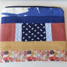 Pochette plate. Fashion Design, Sewing, DIY, and Textile Design project by Amandine Haviez - 09.16.2025