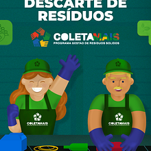 Guia para Descarte de Resíduos. Information Design, Infographics, and Communication project by jv_desto_1 - 09.17.2025