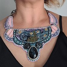 Mijn sterrennacht. Een project van Craft, Borduurwerk y Sieradenontwerp van Natalia Luca - 17.09.2025