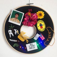 DTMF Bad Bunny . Un projet de Artisanat, Broderie, Design textile, Créativité , et Art textile de chiara_gasparetto - 18.09.2025