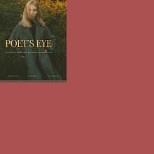 Poet's Eye. Un proyecto de Diseño gráfico y Narrativa de Salma Morales - 19.09.2025