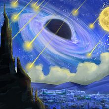 El comienzo de la noche. Un proyecto de Ilustración digital, Pintura y Dibujo digital de Weslley Vittor - 23.09.2025