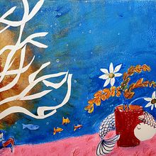 Ein magischer Moment. Colored Pencil Drawing, Creativit, Drawing, Ink Illustration, Sketchbook, and Watercolor Painting project by Neva Richoz - 09.24.2025