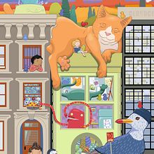 Final Project for World Building and Compositional Techniques. Een project van Ontwerp van personages, Kinderillustratie, Digitale illustratie,  Tekening y Traditionele illustratie van Tina Fraughton - 25.09.2025
