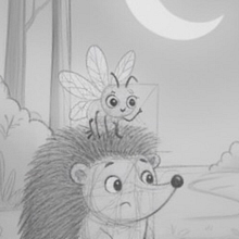 Il Coraggio di Istrice. Un progetto di Character design, Design editoriale, Illustrazione tradizionale, Illustrazione infantile, Narrativa, Stor, board, Scrittura, Scrittura creativa e Letteratura per bambini e ragazzi	 di Michela Guida - 25.09.2025