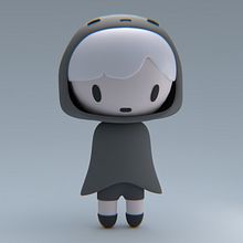 Snowy. 3D Modeling, Character Design, Digital Illustration, Traditional illustration, and Manga project by Josias Godoy - 09.26.2025