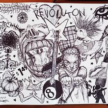 Sketchbook: Punk Ein Projekt aus dem Bereich Zeichnung, Kreativität und Sketchbook von Yasmín Torres Cortés - 27.09.2025