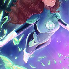 Green Lantern #19  Variant cover 1:25 for “Green Lantern  #19” on sale January 29, 2025. . % Yasmín Flores Montañez tarafından hazırlanan Dijital İllüstras, on, Çizim, Hika, e anlatımı, Ve Çizgi roman projesi - 09.27.2025