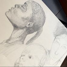   Final project for Portrait Sketchbooking . Un projet de Dessin artistique, Dessin, Dessin de portrait, Carnet de croquis , et Esquisse  de Yuko Okuya - 28.09.2025