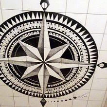 Rosa dos Ventos. Drawing project by Tatiana Saldanha Belisario - 09.28.2025