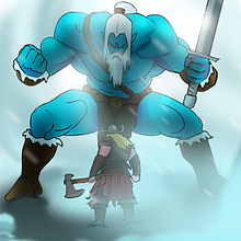 Les Gardiens d'Asguaard. Un projet de Illustration numérique de njgking75 - 28.09.2025