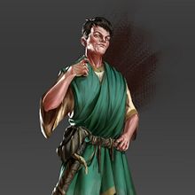 Innocenty. Projekt z dziedziny Projektowanie postaci, Concept art, R, sunek c, frow, Ilustracja c, frowa, Malarstwo c, frowe, Trad, c i jna ilustracja użytkownika Rafał Połowianiuk - 28.09.2025