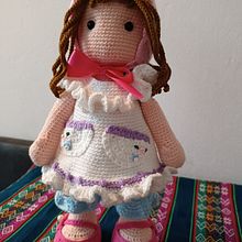 Mi muñeca Liliam . Projekt z dziedziny Amigurumi użytkownika chechiluz1 - 29.09.2025