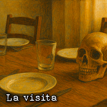 La visita. Un progetto di Scrittura creativa, Scrittura e Scrittura di narrativa fiction di Christian Velásquez Valdivia - 29.09.2025