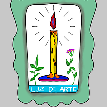 LUZ DE ARTE. Digital Illustration project by Gabriel Medeiros - 09.29.2025