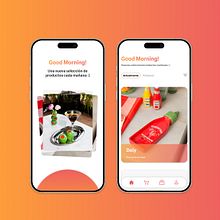 Good Morning - Diseño de App. Design de apps, Desenvolvimento de apps, Design digital, Design de produto digital, Mobile Design, UX / UI, e Design projeto de Sofia Guida - 29.09.2025