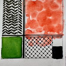 Palestine libre Mondrian. Un projet de Dessin, Artisanat, Design textile, Photographie, Aquarelle, Stor, telling, Créativité, Cinéma, vidéo et télévision, Littérature jeunesse, Punch needle , et Rédation de contenu de Nataša Gaši - 30.09.2025