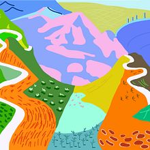 From Hockney to Illustrator Ein Projekt aus dem Bereich Digitale Illustration von amandroozzo - 30.09.2025