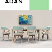 ADAN. Furniture Design, Making, Industrial Design, and Retail Design project by Dana Karina Gómez Galaviz - 10.02.2025