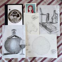 My main drawings from the past 10 years. Drawing project by Mariana - 10.03.2025
