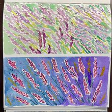 Night blooms . Un projet de Aquarelle , et Théorie des couleurs de laura_lopez_13 - 04.10.2025
