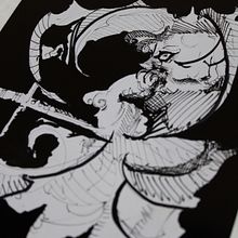 Miedo. Traditional illustration, Drawing, and Fine Arts project by David Jerez - 10.07.2025