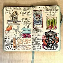 Diario de gratitud: septiembre de 2025. Un proyecto de Ilustración tradicional, Dibujo, Sketchbook, Stor y telling de Stig Legrand - 07.10.2025
