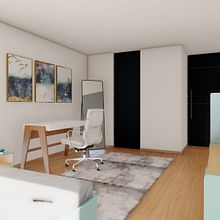 Remodelación y Decoracion de una Habitacion . Interior Design, Interior Decoration, Interior Architecture, and Spatial Design project by ANDRES ORLANDO SALAZAR PINILLA - 10.08.2025
