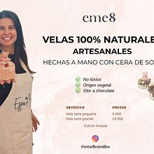 Velas artesanales . % Laura Mollá Gil tarafından hazırlanan Dijital Tasarım, Grafik Tasarım, Instagram, Pazarlama, Sos, al Med, Ve a projesi - 10.08.2025