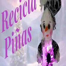 DECORA tu NAVIDAD con un MUÑECO PIÑA :Manualidad con estilo natural. Een project van Craft,  Beeldende kunst y DIY van Gliiter Moda - 08.10.2025