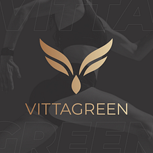 Identidad Visual - Vittagreen. Un proyecto de Diseño gráfico, Diseño, Marketing, Br, ing e Identidad, Marketing Digital, Dirección de arte, Diseño digital, Gestión del diseño, Diseño de logotipos y Packaging de Dario Frisone - 10.10.2025