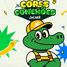 Cores & Conexões. Br, ing e Identidade, Teoria da cor, Design, Gestão de design, Design digital, Design editorial, Design gráfico, Design de logotipo, Tipografia, e Desenho tipográfico projeto de Kaua pontes de castro - 10.10.2025