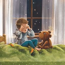 Kinderbuch "Ein starker Freund für Felix" . % kordula_b tarafından hazırlanan Çocuk İllüstras, onu, Dijital İllüstras, on, Dijital Bo, ama, Ve Resimli kitap projesi - 10.11.2025